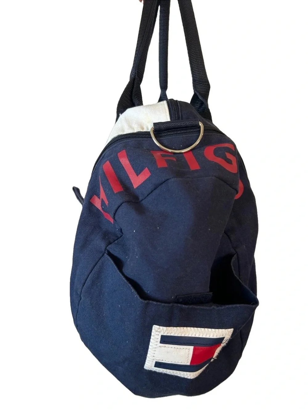 Tommy Hilfiger Bag 90s 00s Y2k Gym Work-out Sports Travel Carry-all Duffle